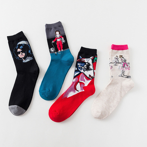 Thiết kế Mới Vớ dài in Sơn mô hình Phụ Nữ Vớ từ Trung Quốc - Product Image 2