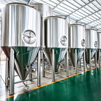 Équipement de brasserie TONSEN 1500L, système de brassage avec cuve sous pression et pompe pour la fermentation de la bière