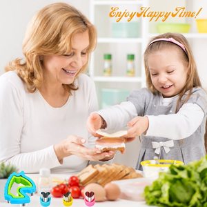 Juego <span class=keywords><strong>de</strong></span> 40 Moldes <span class=keywords><strong>para</strong></span> Hacer Sándwiches con Cortadores <span class=keywords><strong>de</strong></span> Frutas Divertidos y Palillos <span class=keywords><strong>para</strong></span> Niños y <span class=keywords><strong>Niñas</strong></span>, <span class=keywords><strong>Kit</strong></span> <span class=keywords><strong>para</strong></span> Lonchera Bento - Product Image 4
