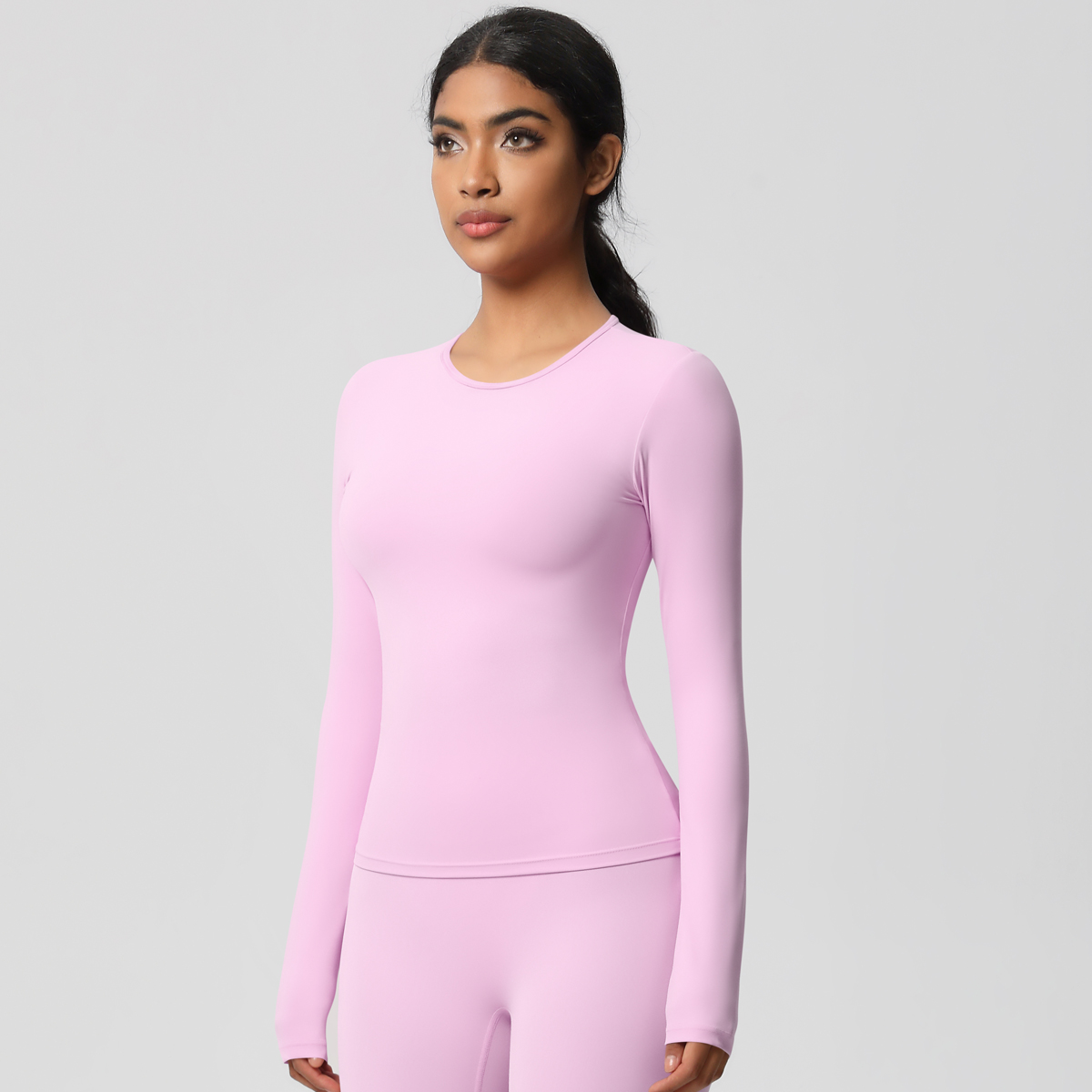 Quick Dry Breathable Four-Way Stretch Sweat-Wicking Yoga Top Gym Seamless Backless Spandex/Nylon Sports Running Customized