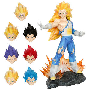 Botu venta al por mayor clásico <span class=keywords><strong>Dragon</strong></span> Balls Vegeta Anime figura GK PVC figura <span class=keywords><strong>de</strong></span> acción juguete <span class=keywords><strong>de</strong></span> modelos coleccionables figurita dragón Anime figura - Product Image 1