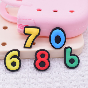 <span class=keywords><strong>Xiami</strong></span> Nueva Serie de Letras, Adornos Desmontables de PVC para Zapatos Tipo Clog, Diseño Personalizado, Unisex, Estilo Regular, Hebillas Decorativas, China - Product Image 3