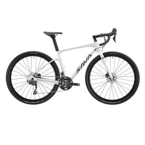 Bicicleta de carretera de carbono <span class=keywords><strong>SAVA</strong></span> Gravel 700*40 T800 cuadro de carbono 20 velocidades Bicicleta fábrica al por mayor - Product Image 2