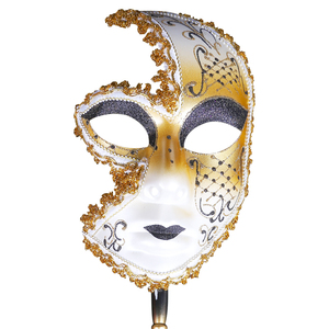 <span class=keywords><strong>Masque</strong></span> de carnaval vénitien élégant pour femmes <span class=keywords><strong>avec</strong></span> un bâton - Product Image 3