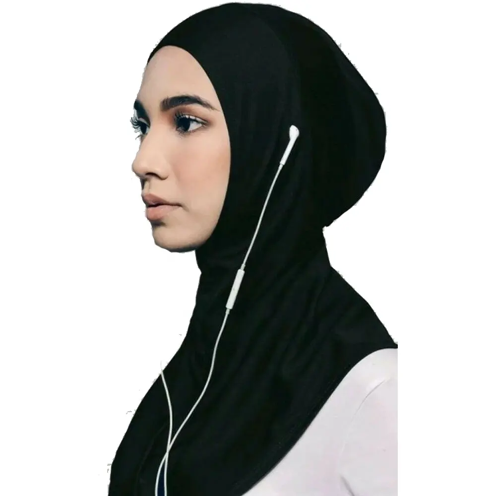 Manilai — Hijab de sport pour femmes musulmanes, chapeau pour homme et femme musulmane, respirant et séchage rapide, avec Bonnet