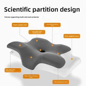 सबसे अधिक बिकने वाली तितली डिजाइन गर्भाशय ग्रीवा रीढ़ की हड्डी के कार्य तकिया सकारात्मक गैर-पतन वाली गर्दन - Product Image 4