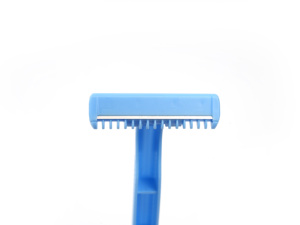 <span class=keywords><strong>Rasoir</strong></span> jetable à lame unique avec peigne, manche en plastique et acier inoxydable, <span class=keywords><strong>rasoir</strong></span> de sécurité pour homme - Product Image 5