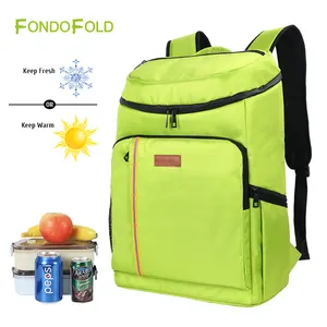 Fondofold Individueller CL0129-3 wasserdichter leichtgewicht-Picknick-Isol-Rücksack Kühlbeutel auslaufsicher Kühlrucksack