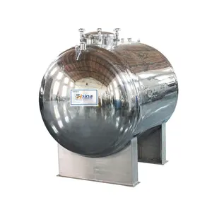 Stainless Steel Horizontal Storage Tanks with 316L/304 for liquid /cream /gel product