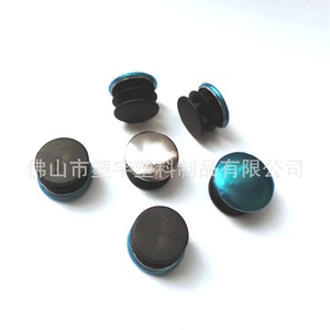 Tapones de Tubo Redondos Lisos de Acero Inoxidable de 25 mm, Tapones de Extremo para Muebles, 202225 - Product Image 3