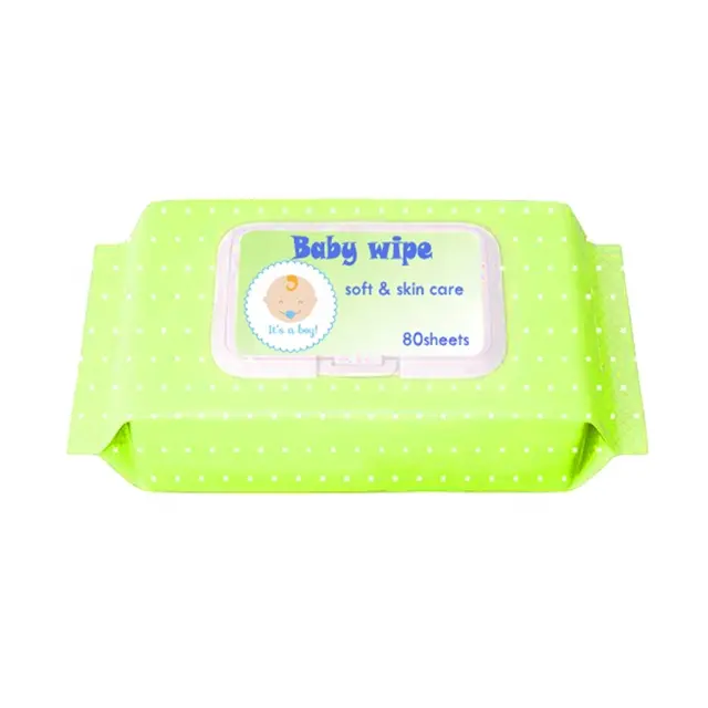 New packaging skin care product soft cotton baby baby wet wipes