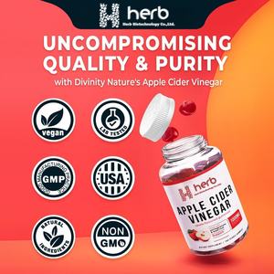 Oem Organic Apple Cider Vinegar <b>Gummy</b> Candy <b>Vitamins</b> with Natural Fruit Flavors for Adult Weight Loss - Product Image 2