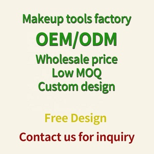 Juego de 10 Brochas de Maquillaje Negras de Alta Calidad para Aplicación de Sombra de Ojos y Rostro, <span class=keywords><strong>Precio</strong></span> al por Mayor DIAS, MOQ Bajo, Marca Privada - Product Image 6