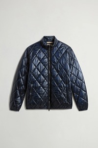 Chaqueta <span class=keywords><strong>de</strong></span> nailon acolchada teñida <span class=keywords><strong>de</strong></span> hilo con cremallera ajustada para <span class=keywords><strong>hombre</strong></span> con logotipo personalizado <span class=keywords><strong>de</strong></span> fábrica acolchada con chaqueta cálida <span class=keywords><strong>PrimaLoft</strong></span> para <span class=keywords><strong>hombre</strong></span> - Product Image 5