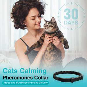 Le collier naturel à phéromones pour chat aide à réduire l'anxiété, le stress et la peur, réglable, imperméable et durable - Product Image 2