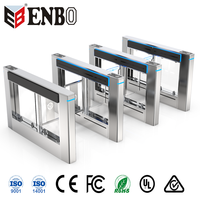 Barrière tourniquet intelligente avec capteur optique, contrôle d'accès, lecteur RFID NFC, sécurité d'entrée pour piétons