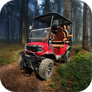 รถกอล์ฟไฟฟ้ารถ ATV สำหรับล่าสัตว์แบตเตอรี่ลิเธียม6ที่นั่ง - Product Image 3