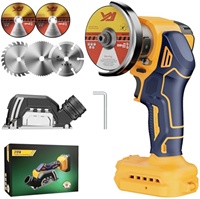 Outil de coupe sans fil MARS compatible avec batterie 20V Max, mini-outil de coupe 3 pouces, 20000 tr/min, 5 lames de 3 pouces, métal/bois/carrelage/plastique