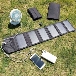 Cargador USB portátil del panel plegable <span class=keywords><strong>solar</strong></span> 20W 8W 5V con la <span class=keywords><strong>placa</strong></span> de carga para el uso al aire libre del teléfono móvil - Product Image 2