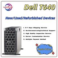 Serveur Tour Dell PowerEdge T640 5U Double Xeon Silver 4114 64 Go DDR4 16 To 18 Baies avec GPU Personnalisable Serveur d'Entreprise