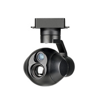 Mini Q818 3- EO IR Thermal Gimbal Camera UAV Payload 21 Tahun R&D 8mm CMOS 18mm 640x512 256G SD Card RTSP/UDP 720p/1080p