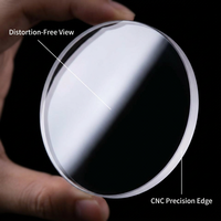 Vitre en verre saphir sur mesure DY QUARTZ pour montre
