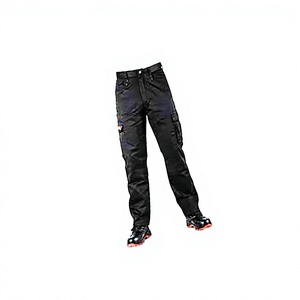 Pantalones de Trabajo Resistentes para Hombre, Tipo Cargo, con Múltiples Bolsillos, de Poliéster/Algodón, con Cierre de Botones - Product Image 3