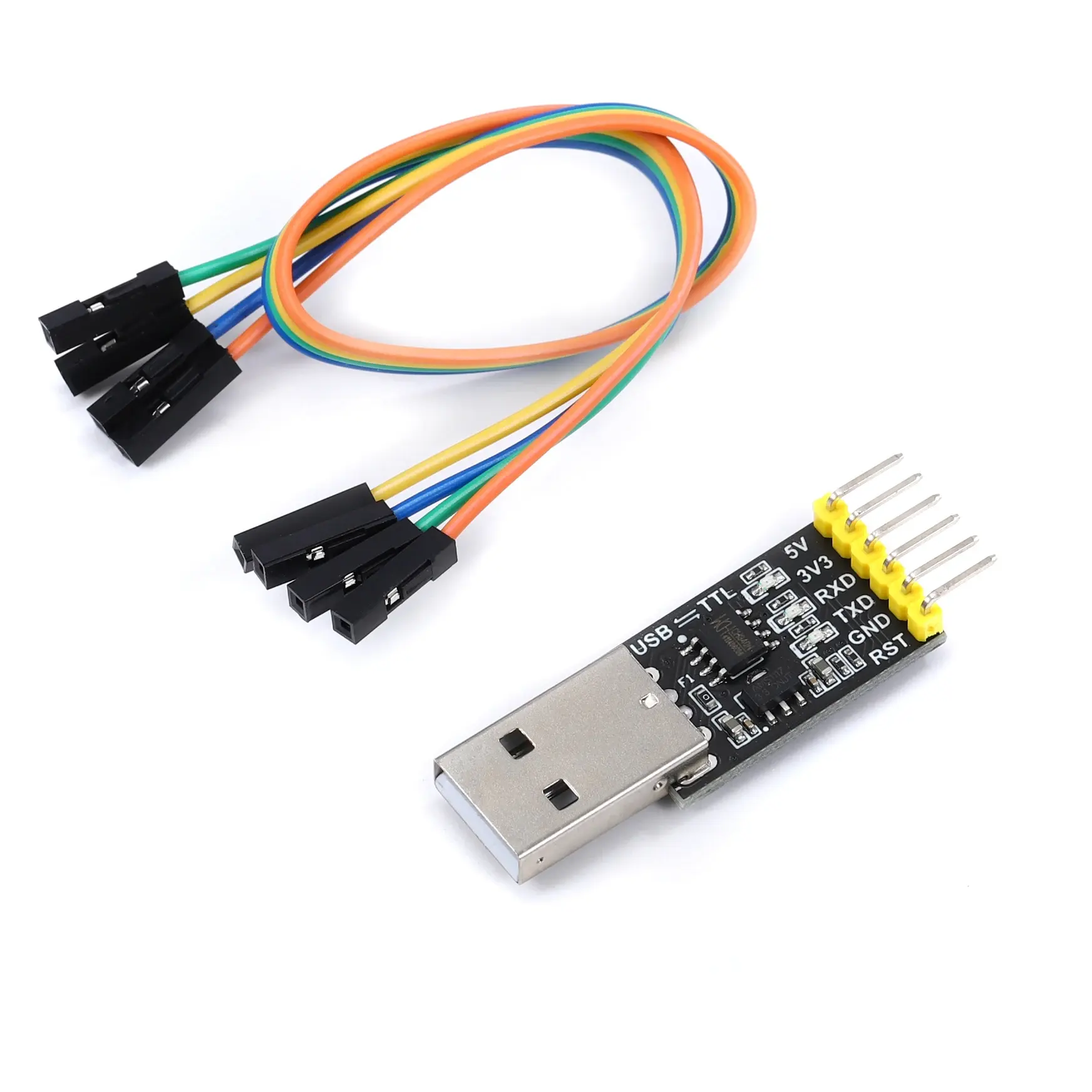 CH340N module CH340 Downloader USB-to-TTL download cable Single-chip microcomputer Serial port download