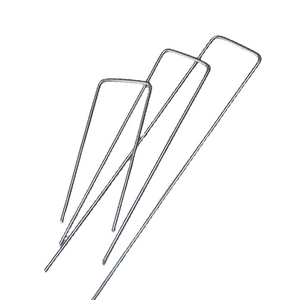 U Pegs Cercas Drip Irrigação Securing Stakes Loop Stake para Ancoragem Lawn <span class=keywords><strong>Soaker</strong></span> Mangueira - Product Image 3