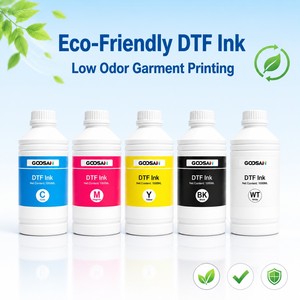 Encre pigmentée DTF à faible odeur et respectueuse de l'environnement, certifiée OEKO, encre de transfert thermique directe sur film pour l'impression de vêtements à l'exportation - Product Image 1