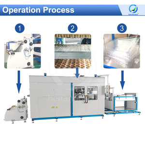 Đại Dương 3D PVC Vỏ Sò Chân Không Hình Thức Máy Mini Vỉ Nhựa Khay Thực Phẩm Thermoform Máy Để Bán - Product Image 3