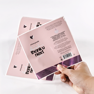 สติกเกอร์ฉลากขวดน้ำหอมไวนิลกันน้ำพิมพ์ลายพร้อมโลโก้ที่กำหนดเอง - Product Image 4