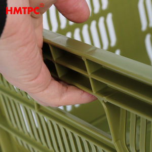 ลังพลาสติกพับได้ HMTPC สีเขียว ขนาด 40x30x20 ซม. สำหรับจัดเก็บและขนส่ง - Product Image 2