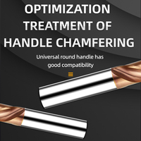 Forets en carbure de tungstène FuSheng HRC58 pour machines-outils CNC, forets hélicoïdaux haute performance, efficacité de perçage élevée pour