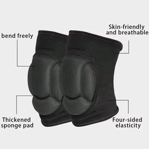 Genouillères pour femmes, genouillères de basketball et de volleyball pour hommes, genouillères de lutte, équipement de lutte, protection anti-choc - Product Image 5