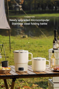 Portable Foldable Electric 800ml Stainless Steel Health Pot Multi Models Constant <strong>Temperature</strong> Traveling <strong>Kettle</strong> - Product Image 3