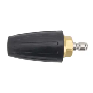 Pressure Washer Brass Rotation Nozzle Turbo Nozzle High Pressure Cleaner Car Wash Spray Nozzle Tip 280bar 4000psi