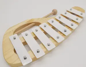 HOYE CRAFT-xilófono de madera para niños pequeños, Juguete Musical de Piano para golpear