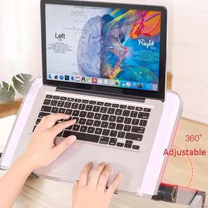 Escritorio Plegable Ajustable para Portátil X524, Soporte Multifuncional con Ventilador para Computadora Portátil, Mesa para Oficina - Product Image 2