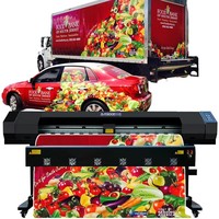 Impresora Eco-Solvente de Gran Formato y Alta Velocidad Cncolor 1.8m /xp600 con Tinta Eco-Solvente para Pancartas Flexibles en Cajas de Luz LED