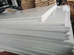 Endüstriyel Bileşenler için Özel Kalınlıkta Beyaz PPH Homopolimer Levha, Ultra Kimyasal Dayanımlı Polipropilen Plaka - Product Image 1