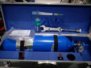 Bouteille médicale d'oxygène de grande capacité, 1 pièce, bouteille d'oxygène, vente en gros, Support tube, portable, réservoir d'oxygène - Product Image 6