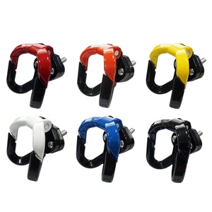 Universele aluminiumlegering dubbele haak voor elektrische scooter motorhelm tas opbergruimte voorop gemonteerde accessoire - Product Image 1