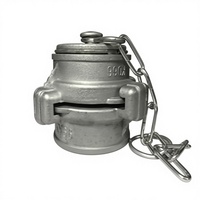 Raccord de tuyau d'incendie en alliage d'aluminium robuste Hong'an 66KY avec filetage femelle Nakajima et bouchon vierge KD pour la protection incendie professionnelle