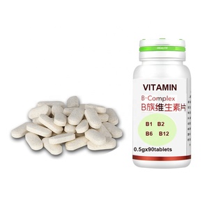 Vente chaude OEM, complément alimentaire, <span class=keywords><strong>vitamines</strong></span> <span class=keywords><strong>B1</strong></span>, <span class=keywords><strong>B2</strong></span>, <span class=keywords><strong>B6</strong></span>, B12, comprimés complexes - Product Image 1