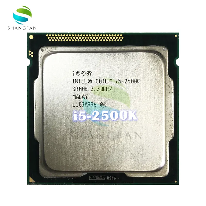 Intel Core i5-2500K i5 2500 K i5 2500 K 3.3 GHz dört çekirdekli İşlemci 6M 95W LGA 1155