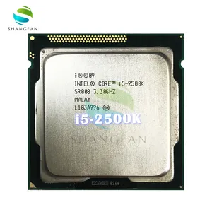 适用于英特尔酷睿 i5-2500K i5 2500 K 3.3 GHz 四核 CPU 处理器 6M 95W ¯ ¯ LGA 1155