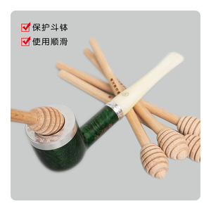 Honey Pot Pipe Cleaning Stick Wood Scented Maintenance Accessory For Tobacco Pipe Care - Product Image 1