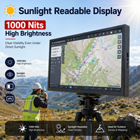 Écran LCD TFT WLED haute luminosité 15,6 pouces 1000 nits, lisible en plein soleil, affichage industriel avec boîtier en aluminium