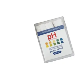 Bandelettes de test de pH bandelettes de test de PH4.5-9.0 de salive